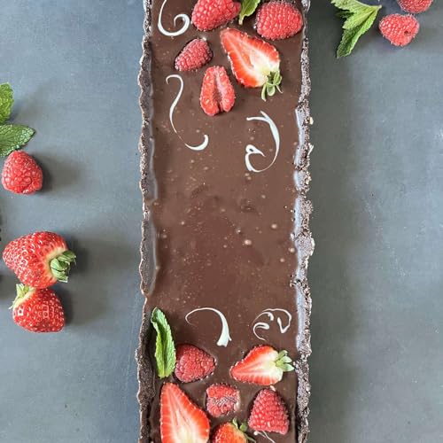 S4 E22 No-Bake Chocolate Tart for Valentine's Day (Gluten-Free, Vegan) by Unknown