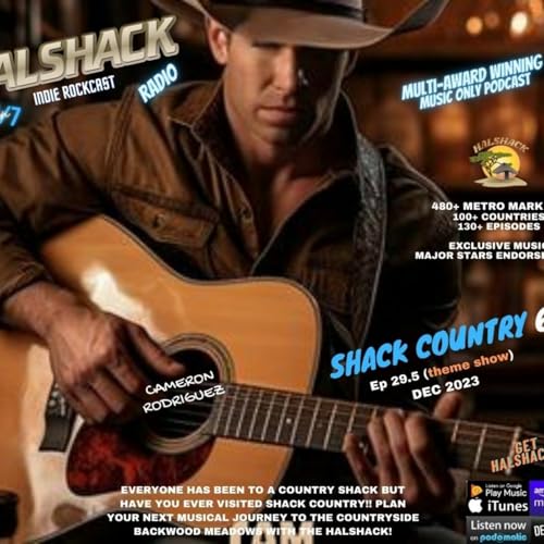 Episode 139: Halshack ep 29.5 (SHACK COUNTRY 6) - DEC 2023 (mixed country-folk- bluegrass styles- 1 hr bonus) by Unknown