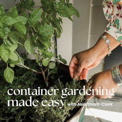 Container Gardening Made Easy by Asia Sharif-Clark