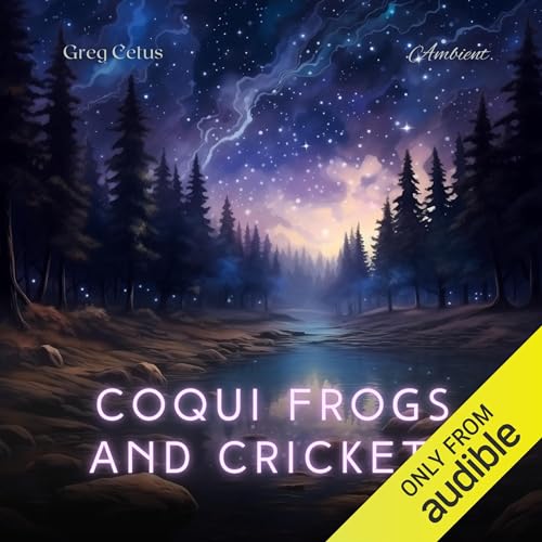 Coqui Frogs and Crickets by Greg Cetus