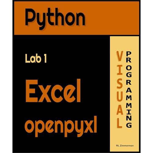 Python Lab1 Excel openpyxl by RL Zimmerman