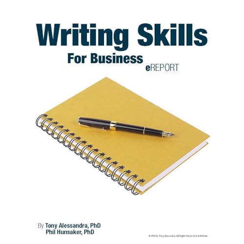 Writing Skills for Business by Tony Alessandra