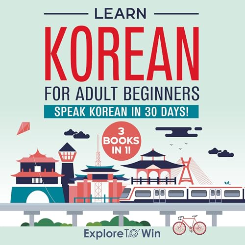 Learn Korean for Adult Beginners: 3 Books in 1