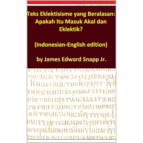 Apakah Ini Eklektik? by James Snapp