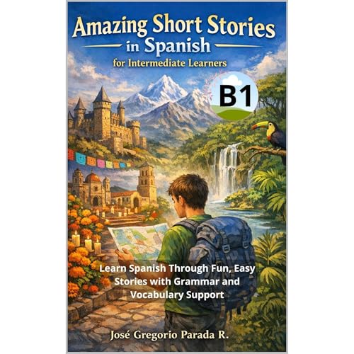 Amazing Short Stories in Spanish for Intermediate learners (B1) by JOSE GREGORIO PARADA RAMIREZ