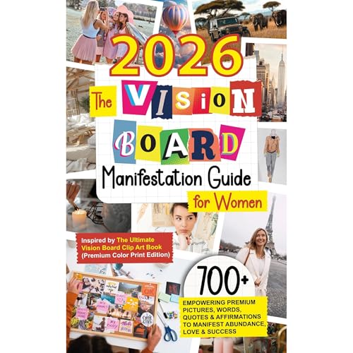 The Vision Board Manifestation Guide for Women