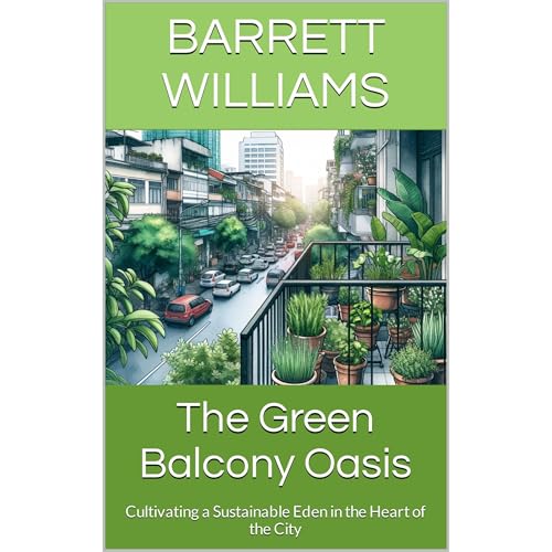 The Green Balcony Oasis by Barrett Williams