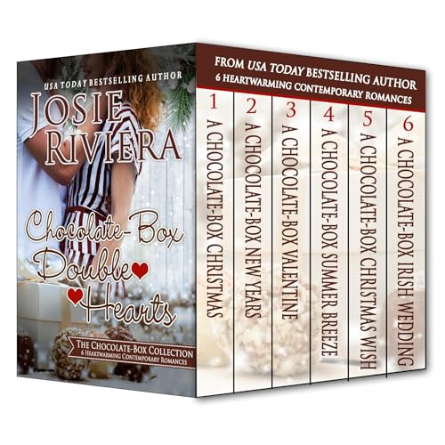Chocolate-Box Double Hearts by Josie Riviera