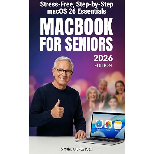 MacBook for Seniors - Stress-Free, Step-by-step macOS 26 Essentials - updated for 2026