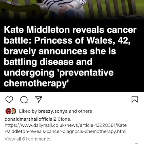 ILLUMINATI WHISTLEBLOWER DON MARSHALL SAYS NEW 'KATE' IS A CLONE & I HAPPEN TO BELIEVE HIM! 😜