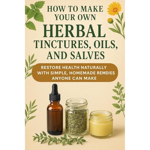 How to Make Your Own Herbal Tinctures, Oils, and Salves