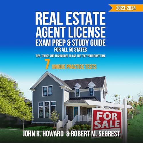 Real Estate Agent License Exam Prep & Study Guide for All 50 States