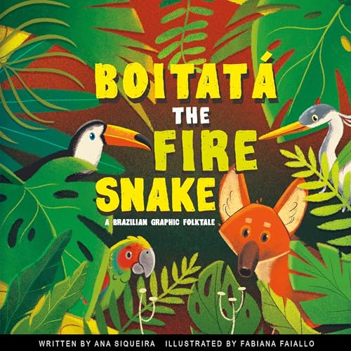 Boitatá the Fire Snake by Ana Siqueira