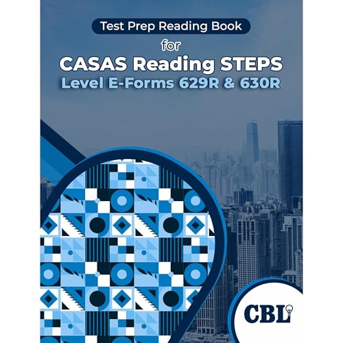 Test Prep Reading Book for CASAS Reading STEPS Level E—Forms 629R and 630R