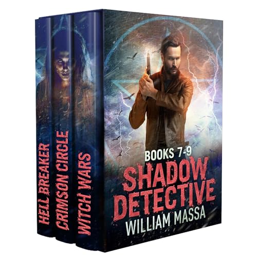 Shadow Detective Urban Fantasy Horror Series: Books 7-9