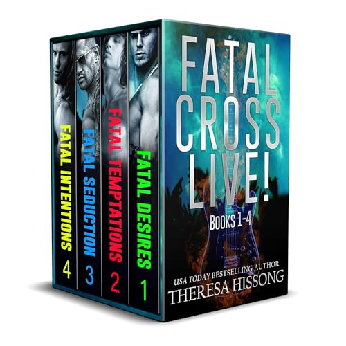 Fatal Cross Live! (A Complete Rockstar Romance Series Box Set)