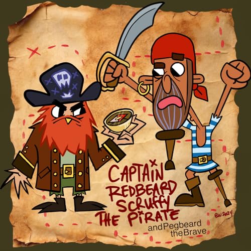 Captain Red Beard Scruffy the Pirate by Barnabas & Oliver Wornoff 
