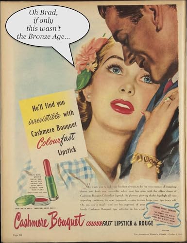 For Fuller, Redder Bronze Age Lips, or, It's That Lipstick from Iran by Unknown