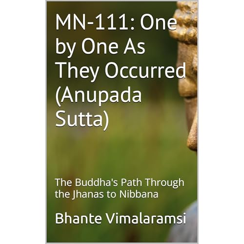 MN-111: One by One As They Occurred (Anupada Sutta)