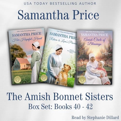Amish Bonnet Sisters Box Set, Volume 14: Her Hopeful Heart, Return to Love's Promise, Amish Circle of Blessings