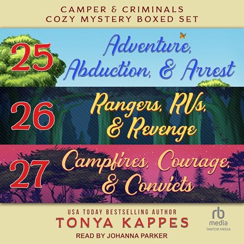 Camper and Criminals Cozy Mystery Boxed Set: Books 25-27