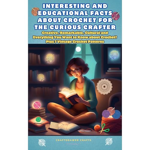 Interesting and Educational Facts About Crochet for the Curious Crafter - Creative, Remarkable, Cultural and Everything You Want to Know about Crochet! Plus 7 Vintage Crochet Patterns