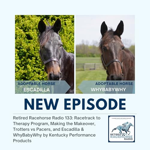 Racetrack to Therapy Program, Making the Makeover, Trotters vs Pacers, and Escadilla & WhyBabyWhy by Kentucky Performance Products - Retired Racehorse Radio by Unknown