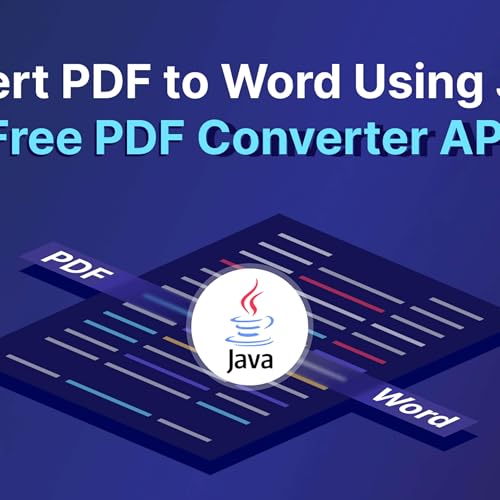 How to Convert PDF to Word Using Java - Free PDF Converter API by Unknown