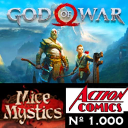 LODE 8x36 –Archivo Ligero– GOD OF WAR 2018, Action Comics nº 1.000, Myce & Mystics by Unknown