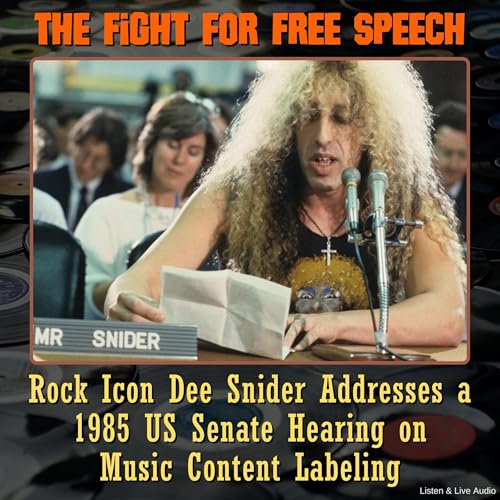 The Fight for Free Speech by Dee Snider
