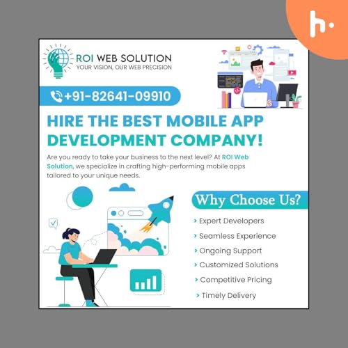 Android Mobile App Development Company by ROI Web Solution