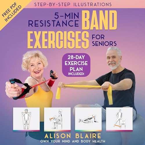 5 Min Resistance Band Exercises for Seniors