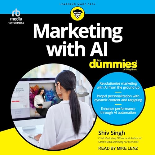 Marketing with AI for Dummies by Shiv Singh