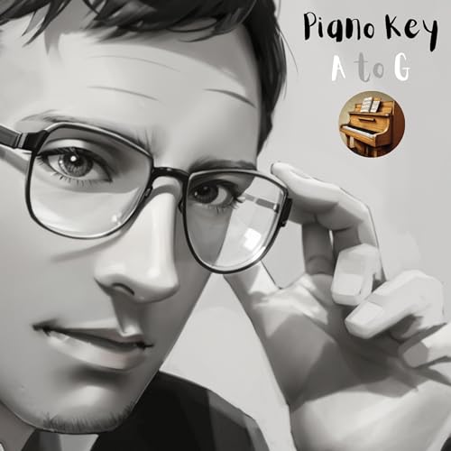 Piano Key A to G by William Haviland