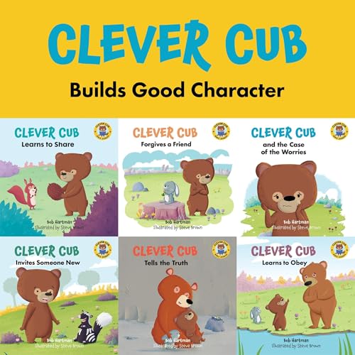 Clever Cub Builds Good Character: Set of Six