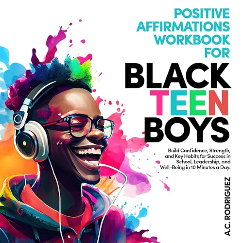 Positive Affirmations Workbook for Black Teen Boys