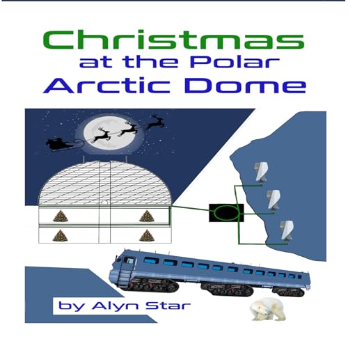 Christmas at the Polar Arctic Dome by Alyn Star