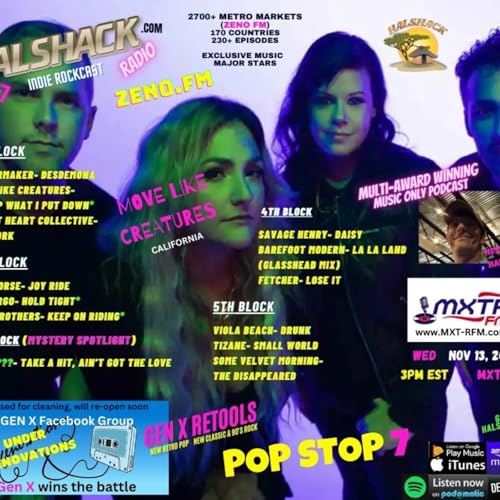 Episode 173: Halshack Ep 7 (POP STOP vol 7 on MXTR FM) --Nov 13th, 2024--GEN X RETOOLS--hosted by Halshack by Unknown