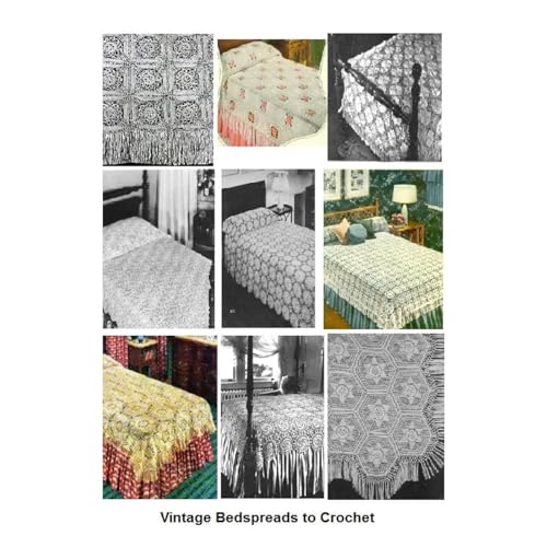 31 Vintage Bedspread Patterns to Crochet - A Collection of Vintage Bedspreads Crochet Patterns