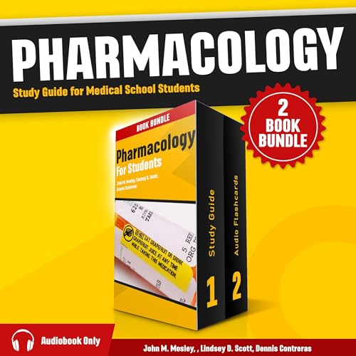 Pharmacology Study Guide for Medical School Students (2 Book Bundle)