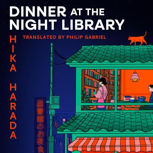 Dinner at the Night Library by Hika Harada