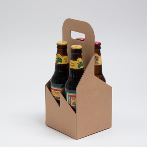 Level Up Your Podcast Merch with Custom Printed 4-Pack Bottle Carriers by Oliver George