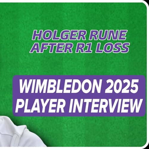 Holger Rune Interview After LOSS To Jarry - Wimbledon 2025 Round 1 by Unknown