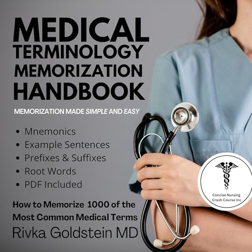 Medical Terminology Memorization Handbook by Rivka Goldstein MD