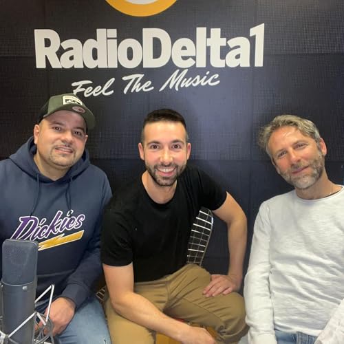 Emanuele e Paolo dei Funnels negli studi di Radio Delta 1 by Unknown