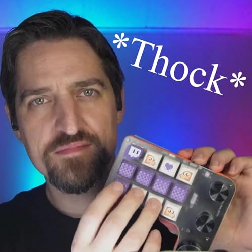 ASMR Thocky Mini Keyboard Clacking Triggers Ear to Ear Binaural by Unknown