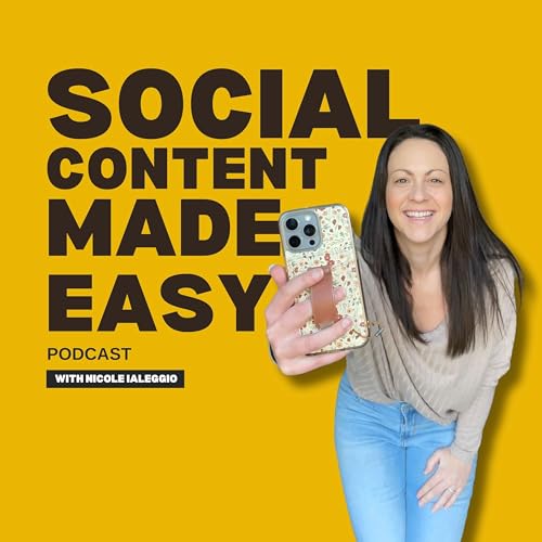 Social Content Made Easy: Instagram Growth Tips by Nicole Ialeggio | Social Media Strategist | Instagram Tips