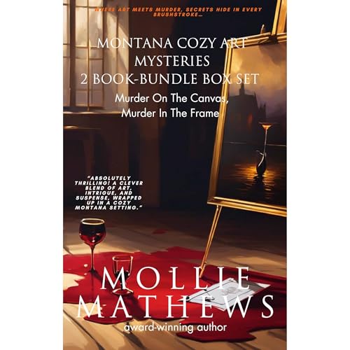 Montana Cozy Art Mysteries 2-Book-Bundle Box Set