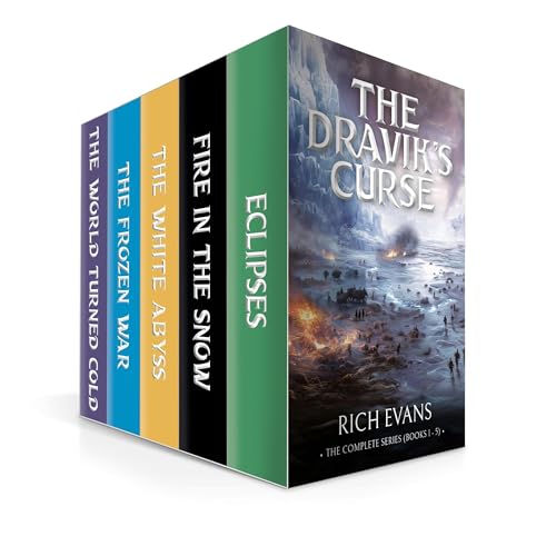 THE DRAVIK'S CURSE: BOOKS 1 - 5 (A FANTASY FICTION SERIES) by RICH EVANS