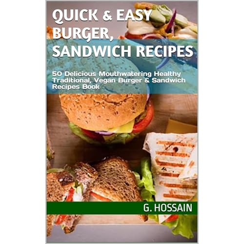 Quick & Easy Burger, Sandwich Recipes